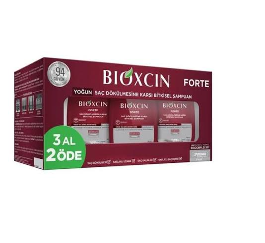 پک ۳ عددی شامپو بیوکسین فورت (BIOXCIN FORT)